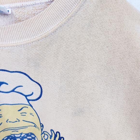 Vintage 80's Soffe Sweats Humpty Dumpty Crewneck Novelty Sweatshirt Adult Medium - Picture 7 of 12